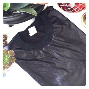 Gregg Homme Faux Leather T-Shirt